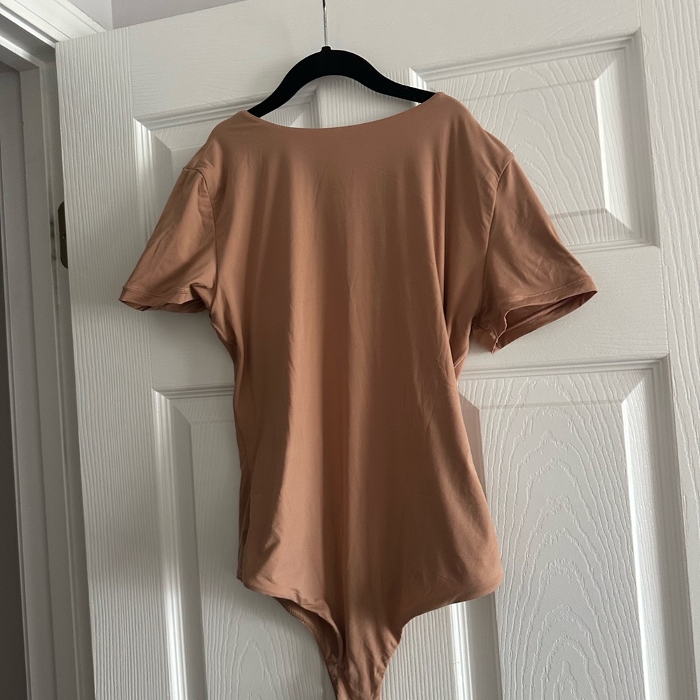 Elegant Tan Women's Bodysuit